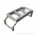 Aluminum fold ladder rack